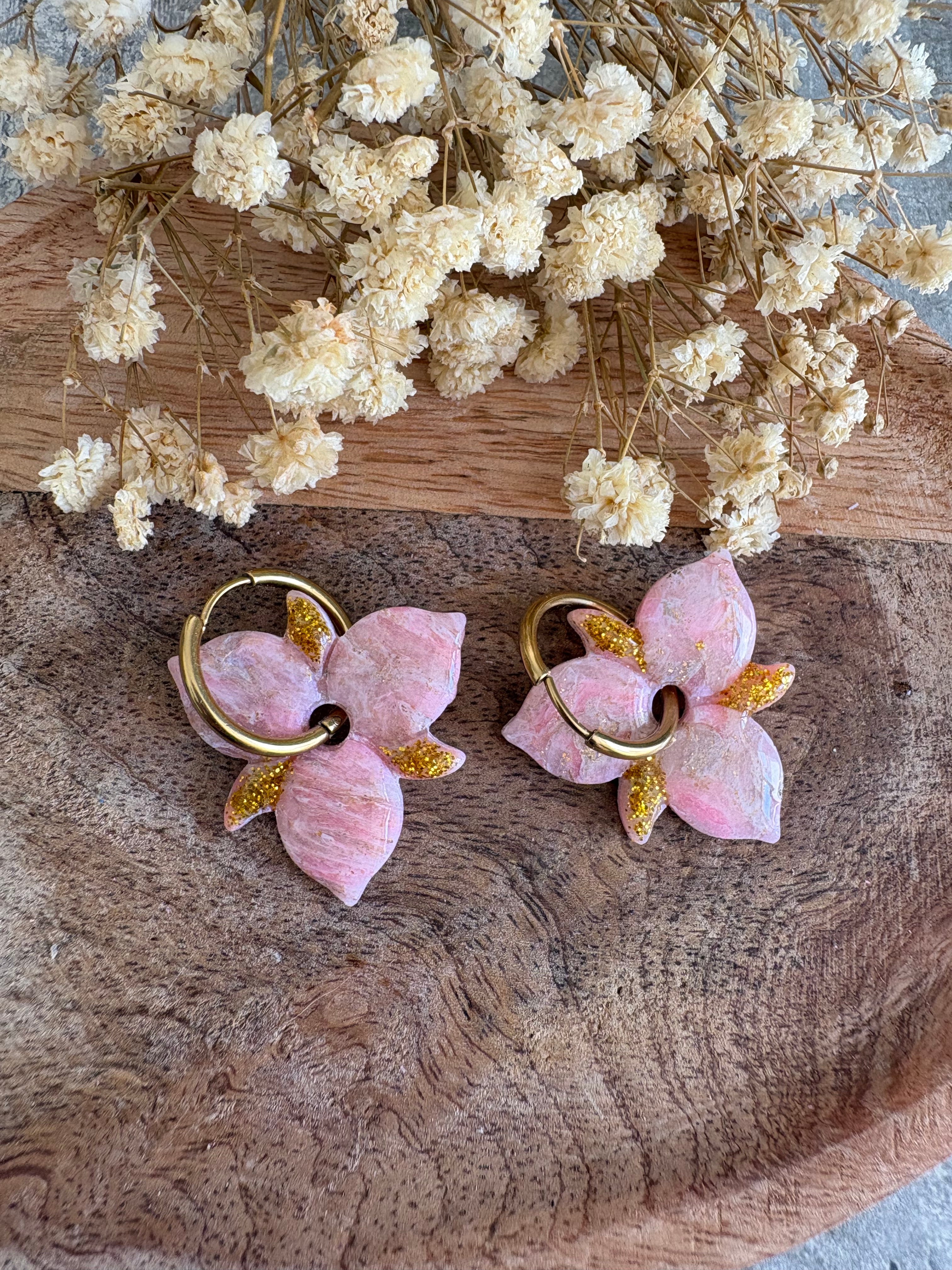 Pampilles ORIDA - Quartz rose