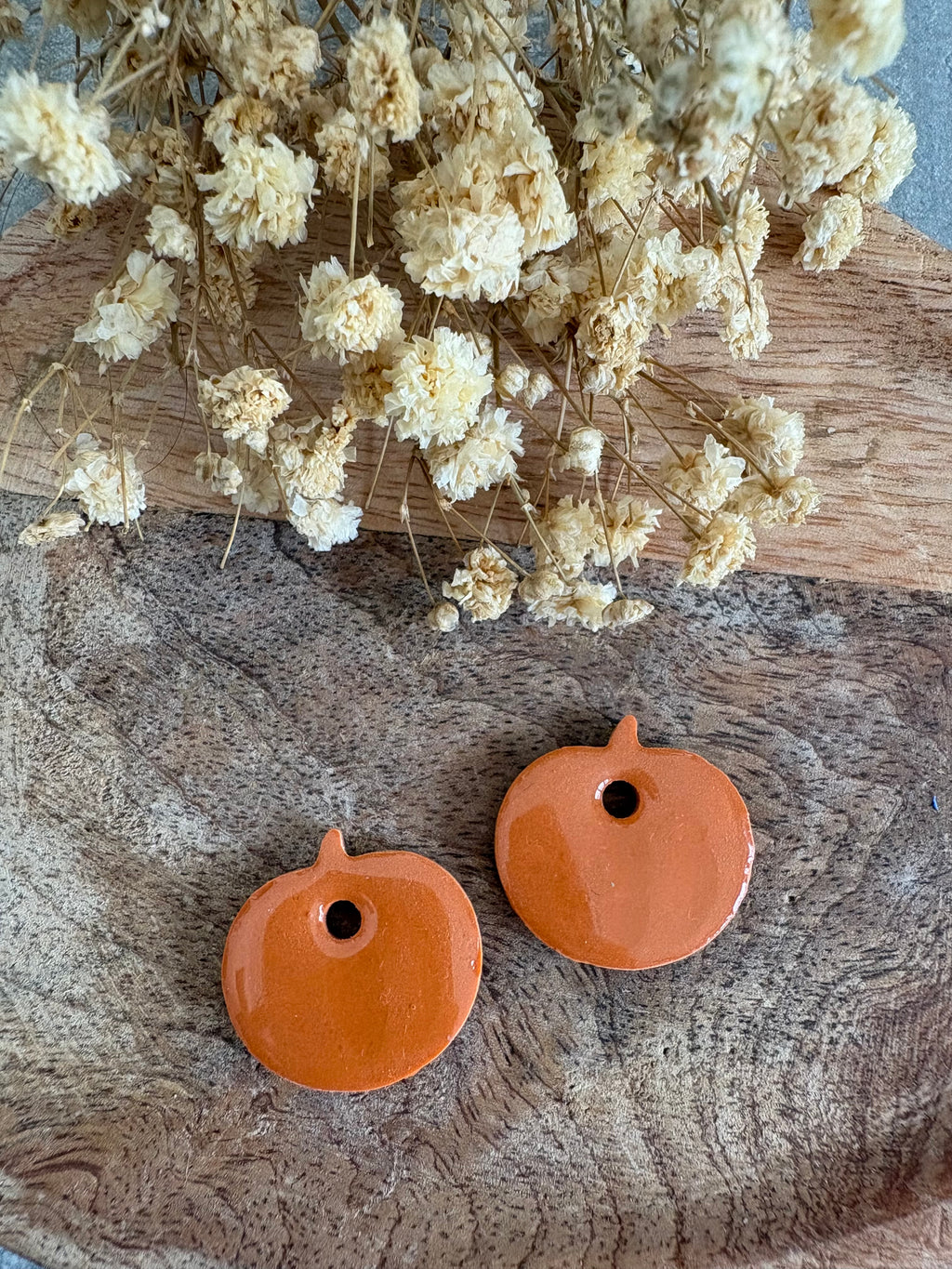 Pampilles CITROUILLE - Orange et or