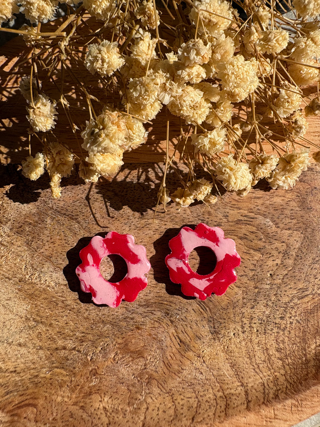 Pampilles NAYA - Rose et rouge
