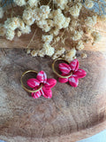Pampilles MANEA - Rouge et rose