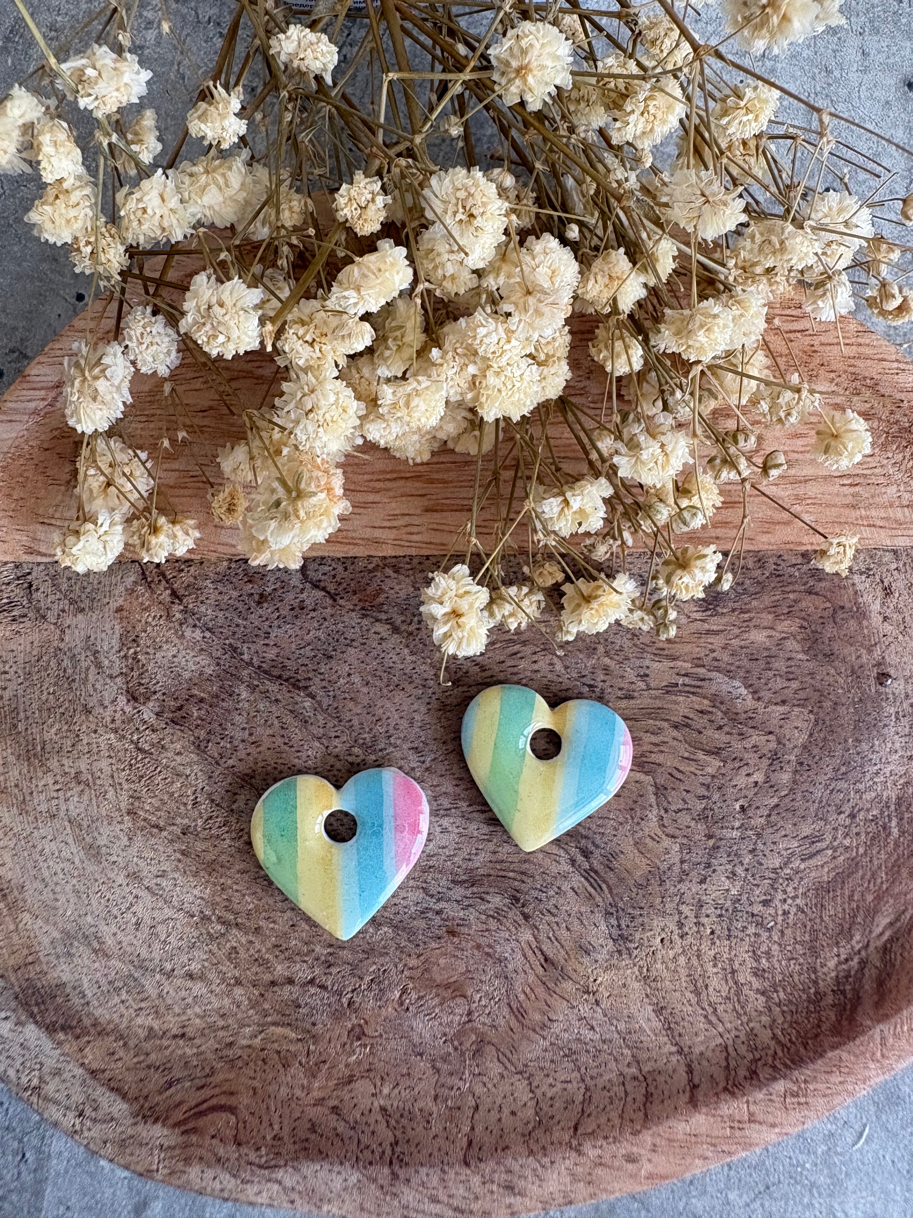 Pampilles VALENTINE - Rayures pastel