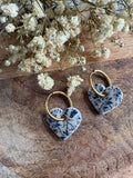 Pampilles VALENTINE - Toile de Jouy bleue