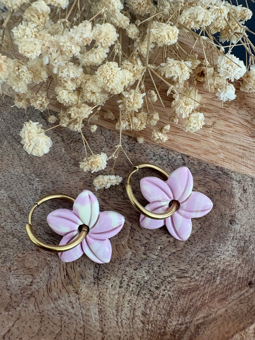 Pampilles MANEA -  Jaune et rose