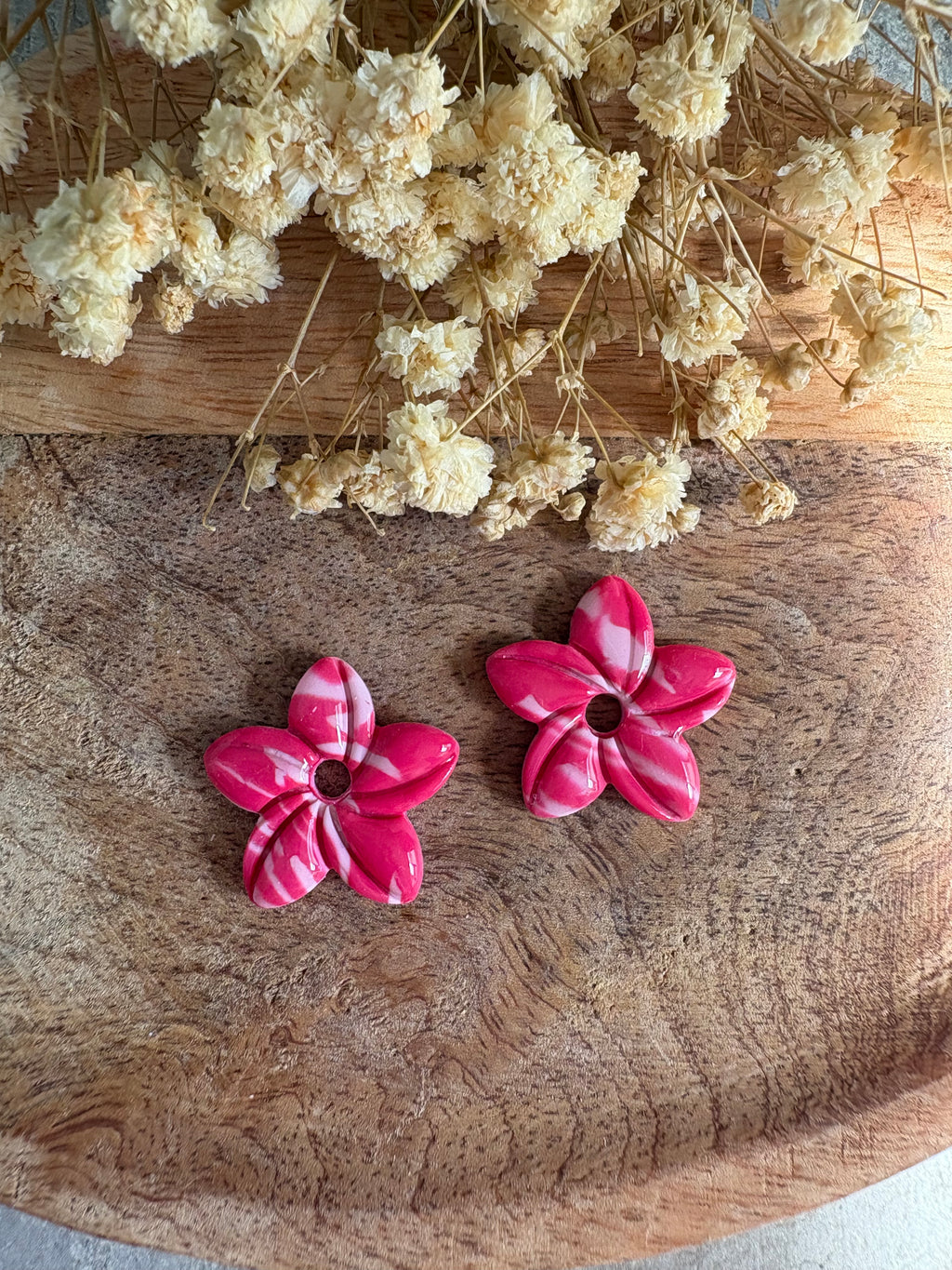 Pampilles MANEA - Rouge et rose