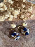 Pampilles AMÉLIA - Beige, bleue et or