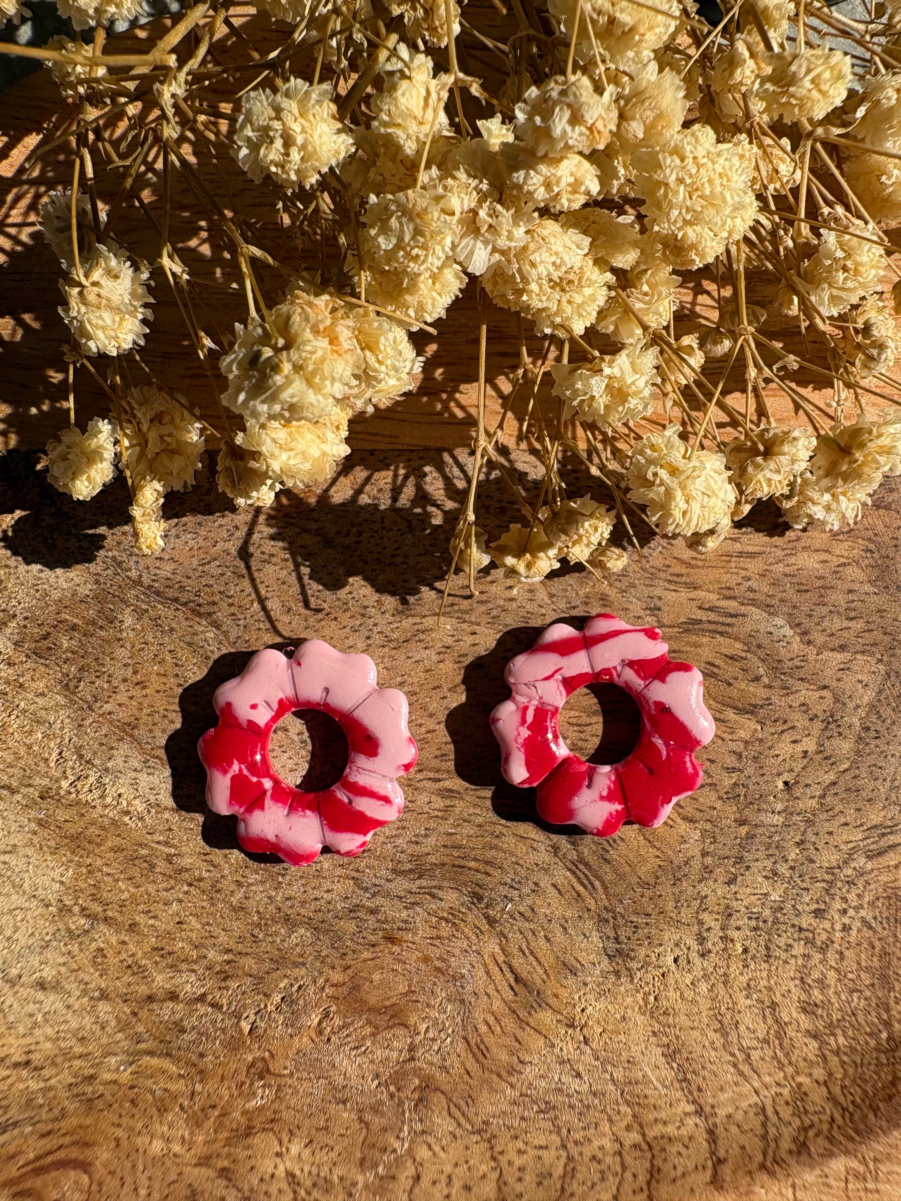 Pampilles NAYA - Rose et rouge