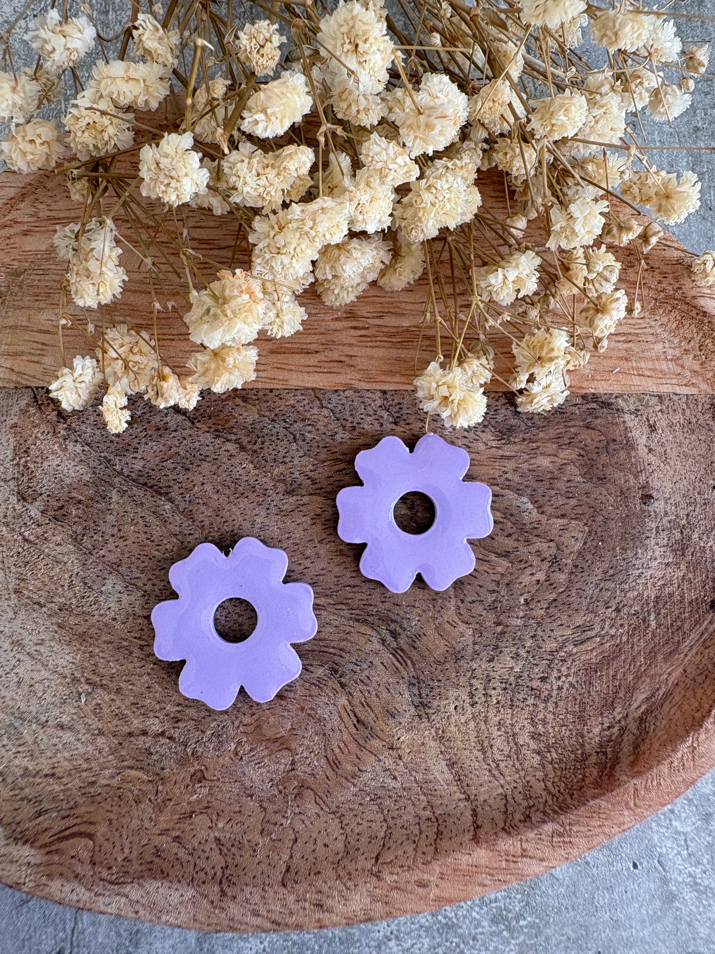 Pampilles MARIA - Lilas, Rose, blanc et or