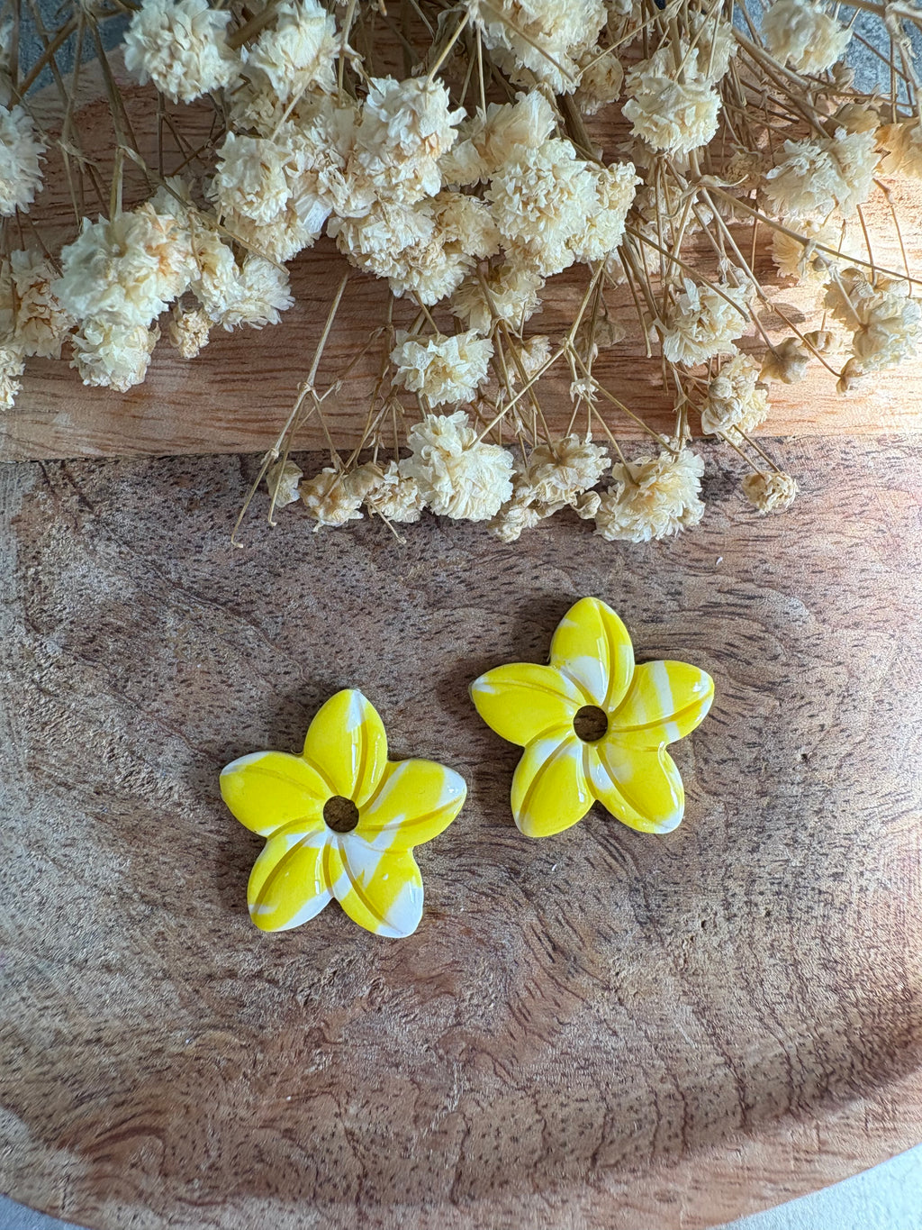 Pampilles MANEA - Jaune et blanc