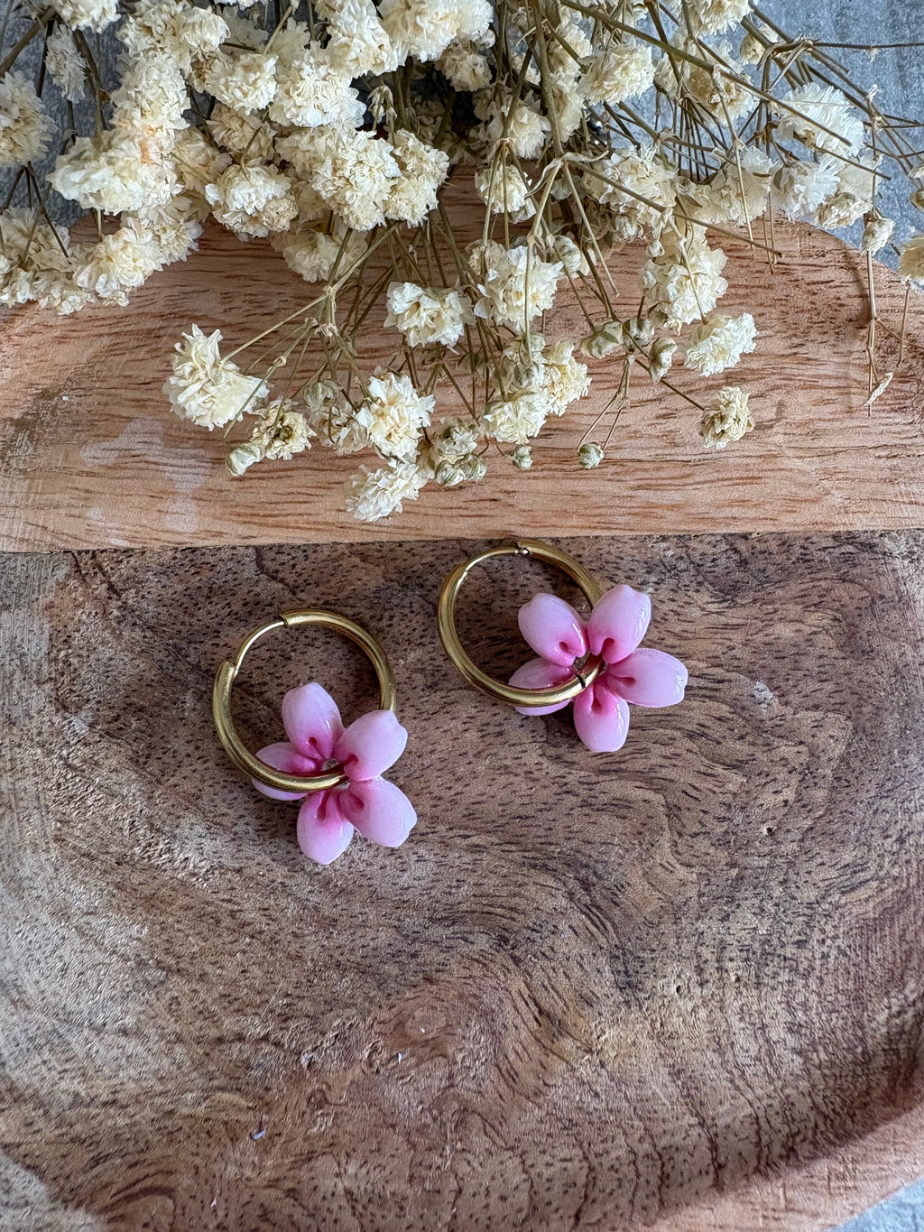 Pampilles mini ROMY - Rose